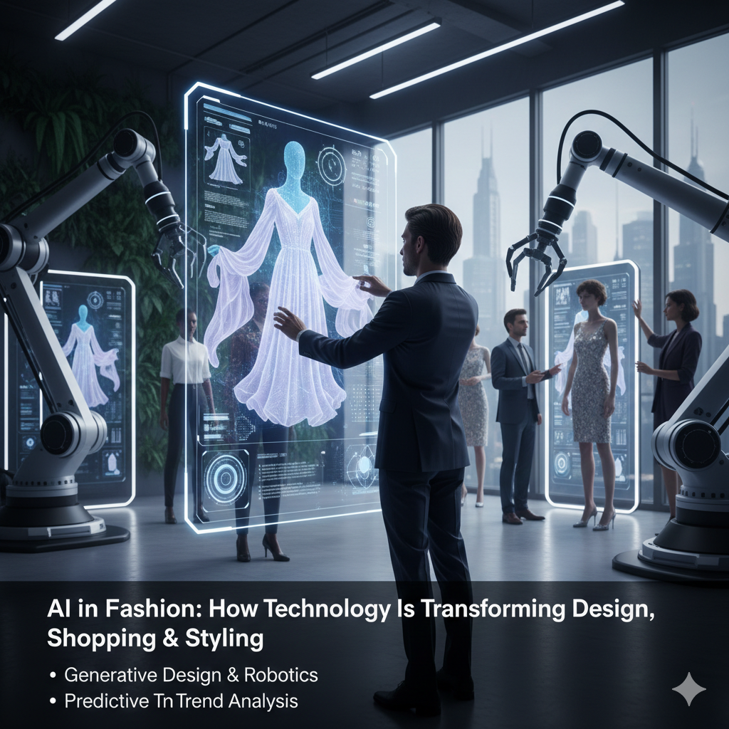 AI in Fashion: How Technology Is Transforming Design, Shopping & Styling