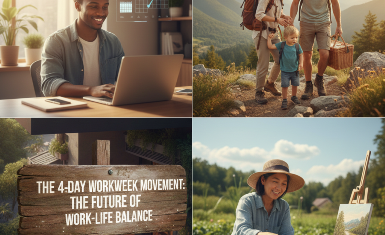 The 4-Day Workweek Movement: Is It the Future of Work-Life Balance?