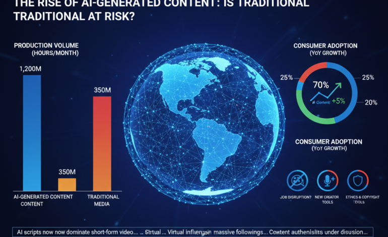 The Rise of AI-Generated Content: Is Traditional Media at Risk?