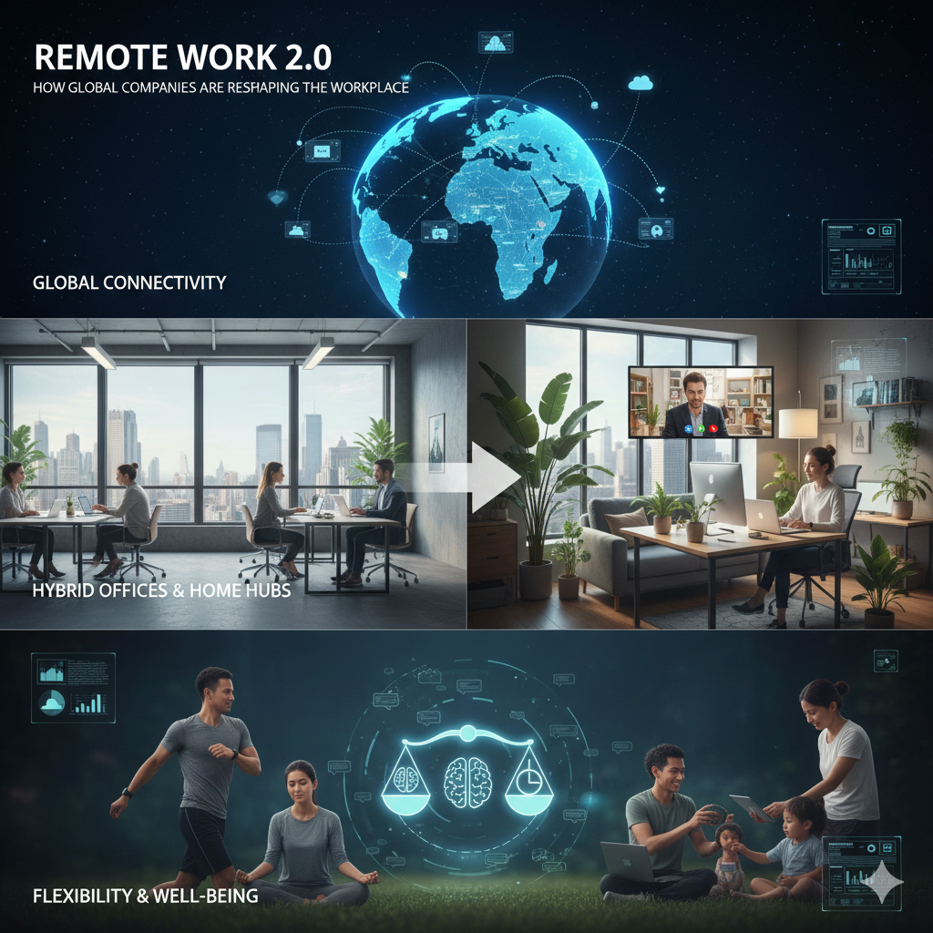 Remote Work 2.0: How Global Companies Are Reshaping the Workplace