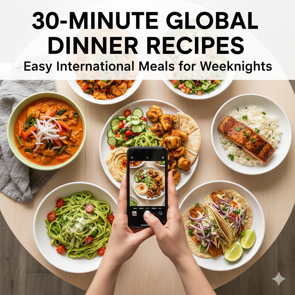 30-Minute Global Dinner Recipes: Easy International Meals for Weeknights