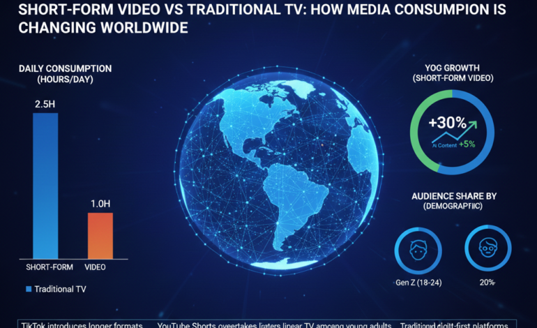 Short-Form Video vs Traditional TV: How Media Consumption Is Changing Worldwide