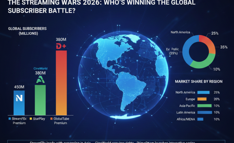The Streaming Wars 2026: Who’s Winning the Global Subscriber Battle?
