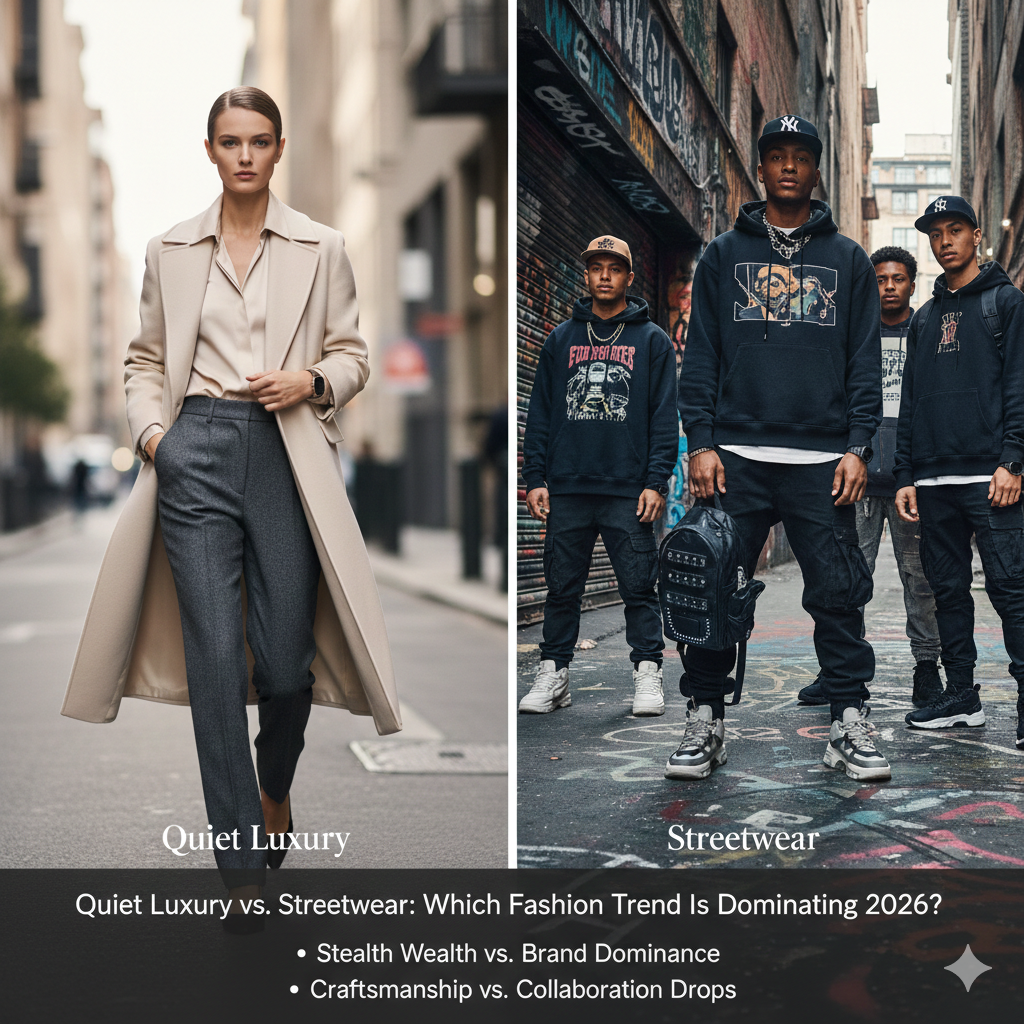 Quiet Luxury vs Streetwear: Which Fashion Trend Is Dominating 2026?