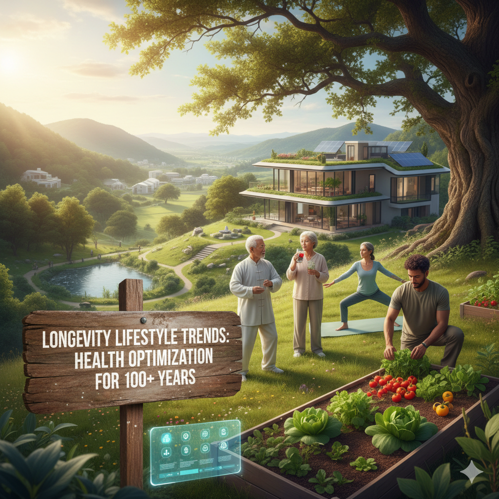Longevity Lifestyle Trends: How People Are Optimizing Health for 100+ Years
